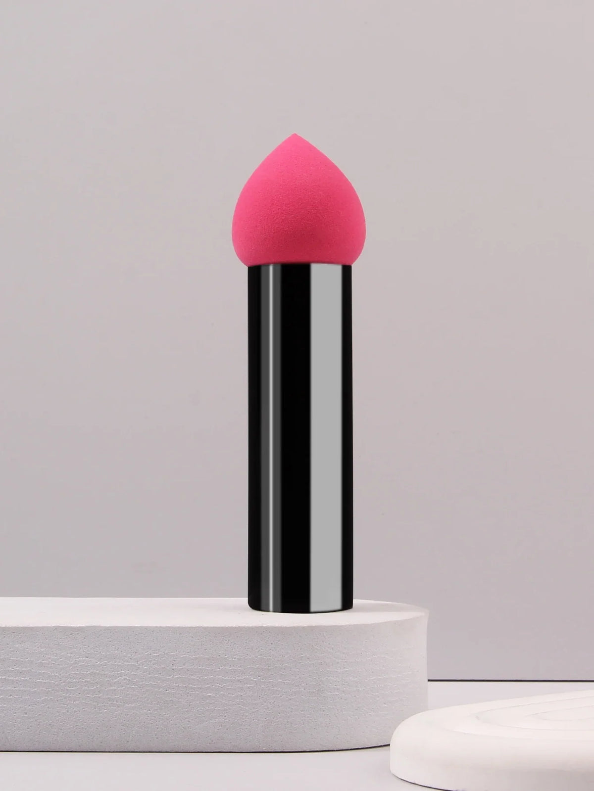 Mushroom Powder Puff Black Metal Handle Sponge Foundation