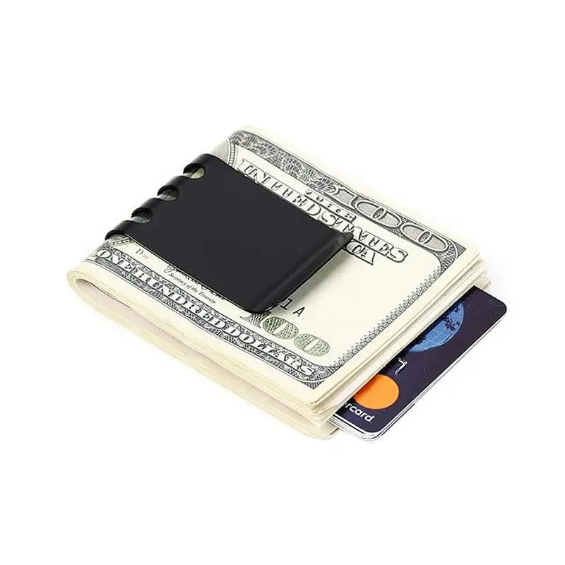 Stainless Steel Slim Money Clip & Card Holder | JETTING