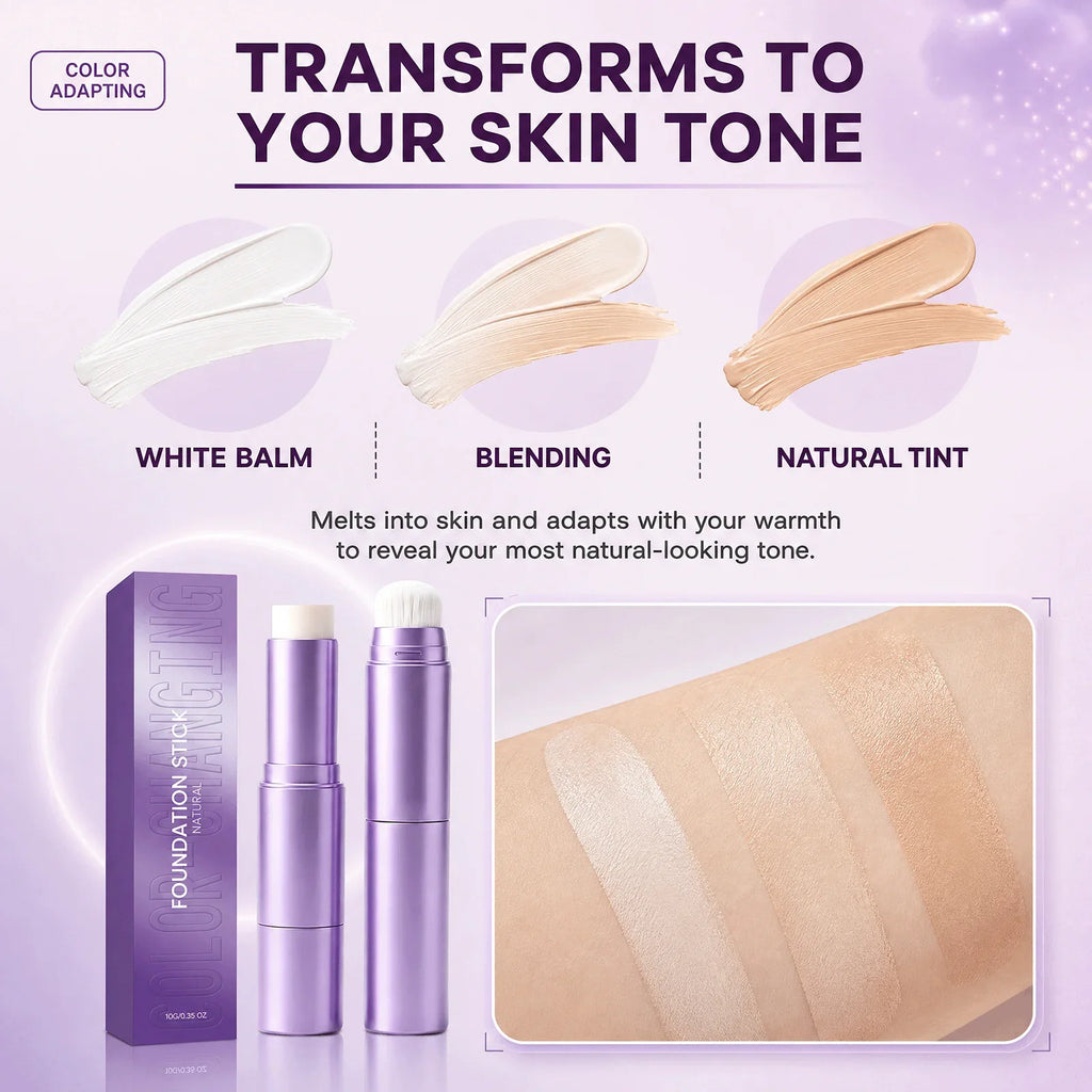 VIARELINE 2-in-1 Color Changing Foundation Stick | All Skin