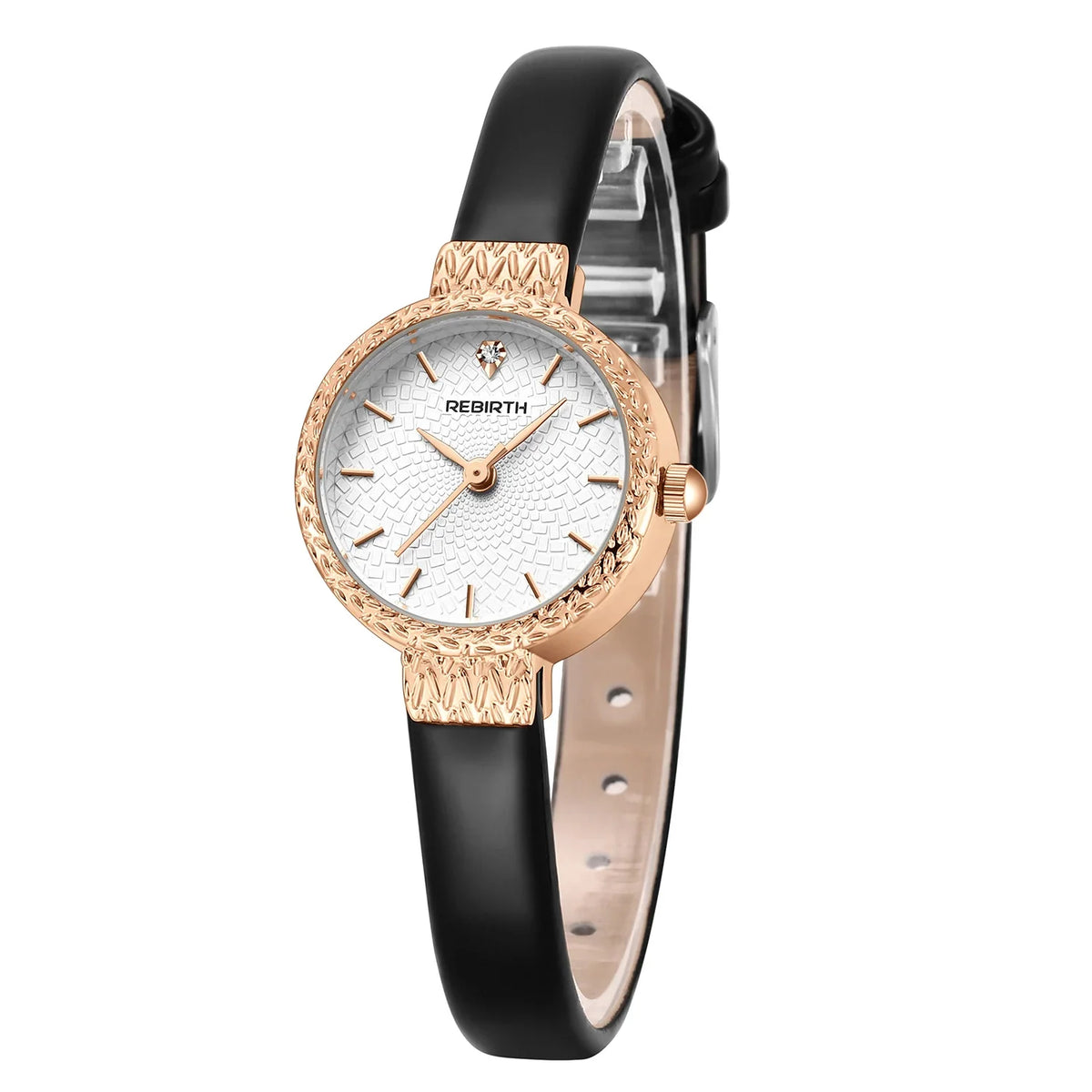 Roman Numeral Leather Quartz Watch – Elegant & Versatile