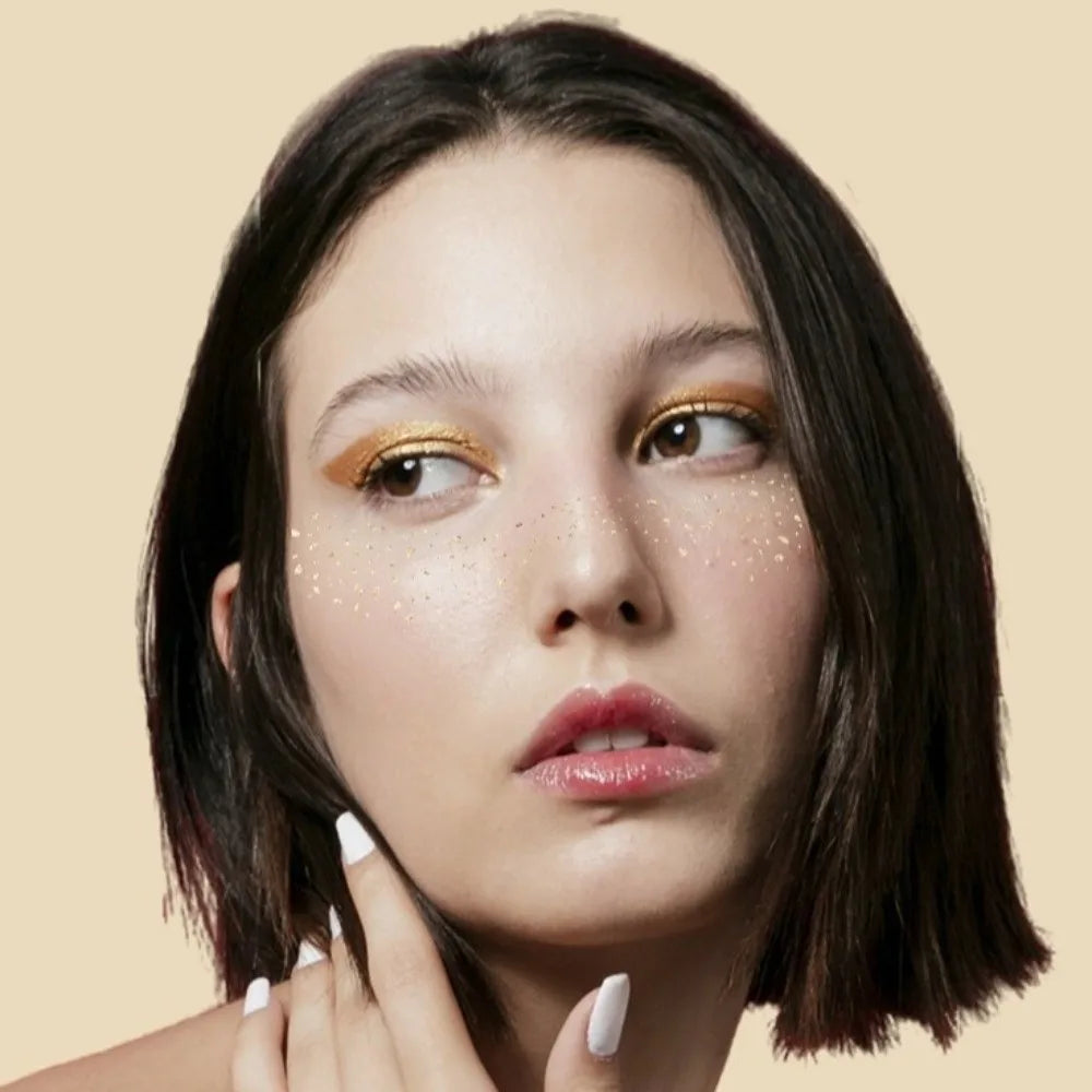 Metallic Fake Freckles Temporary Face Stickers – 6 Pack