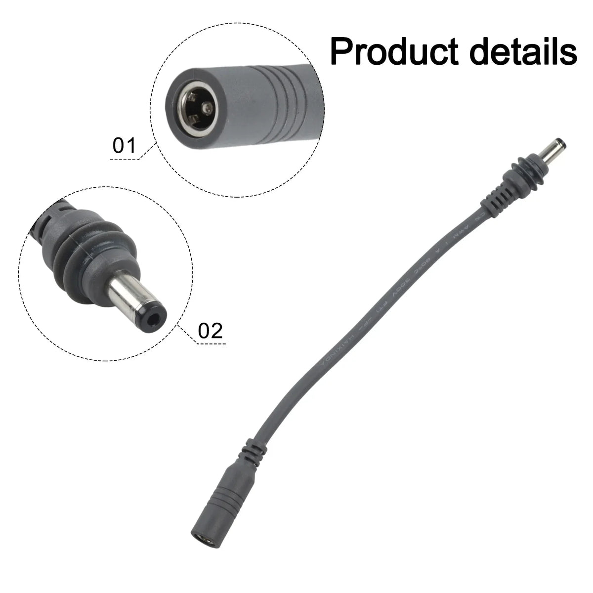 Starlink Mini DC Power Extension Cable – Weatherproof Adapter