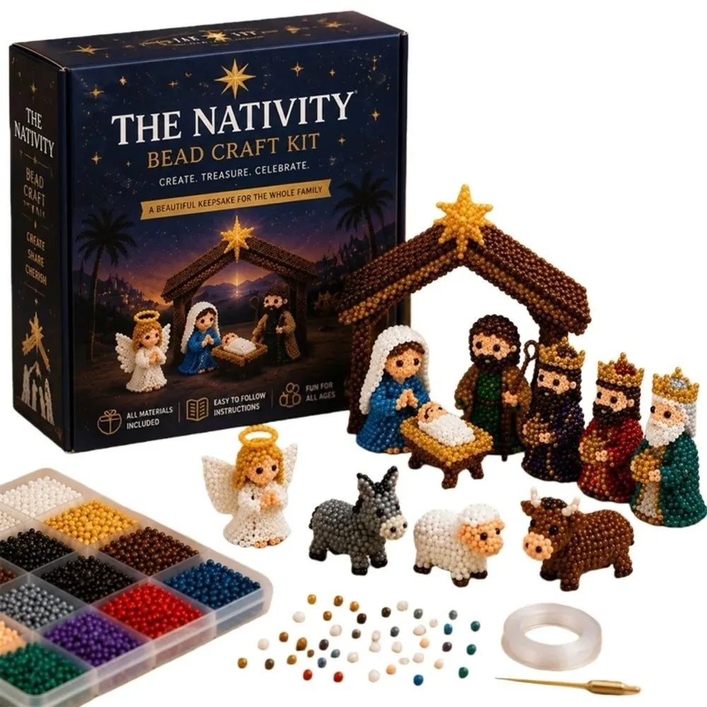 3D Bead Weaving Kit – Character Series DIY Craft Set
