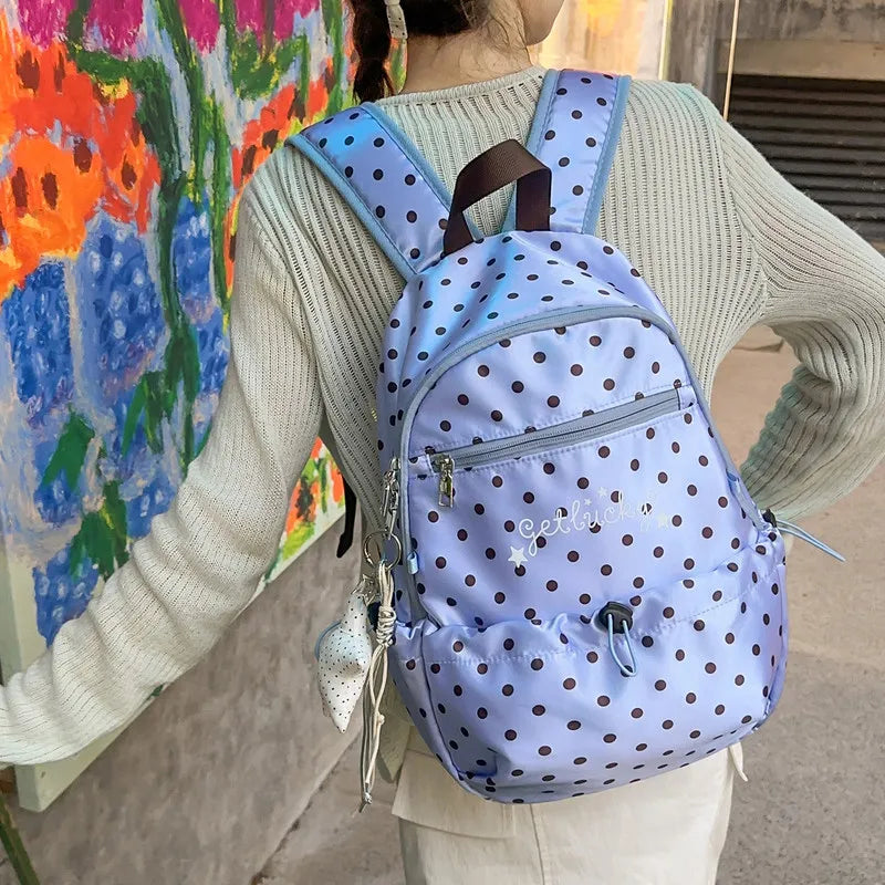 Korean Lightweight Waterproof Backpack for Women & Students