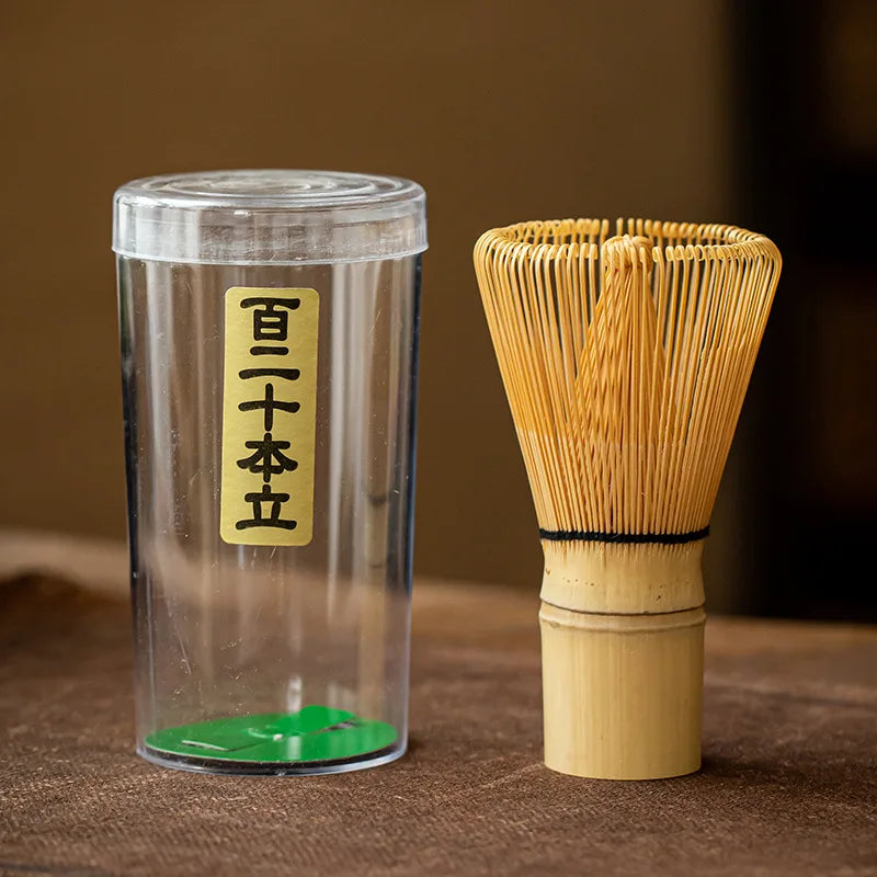 Bamboo Matcha Tea Whisk 120 Prongs – Japanese Chasen