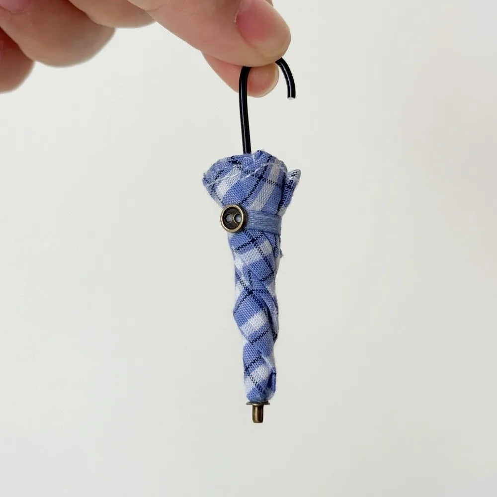 Polka Dot Mini Umbrella 5cm – BJD Doll Decoration Prop