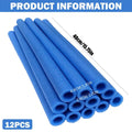 12-Pack Waterproof Trampoline Pole Covers – PE Foam Safety Padding