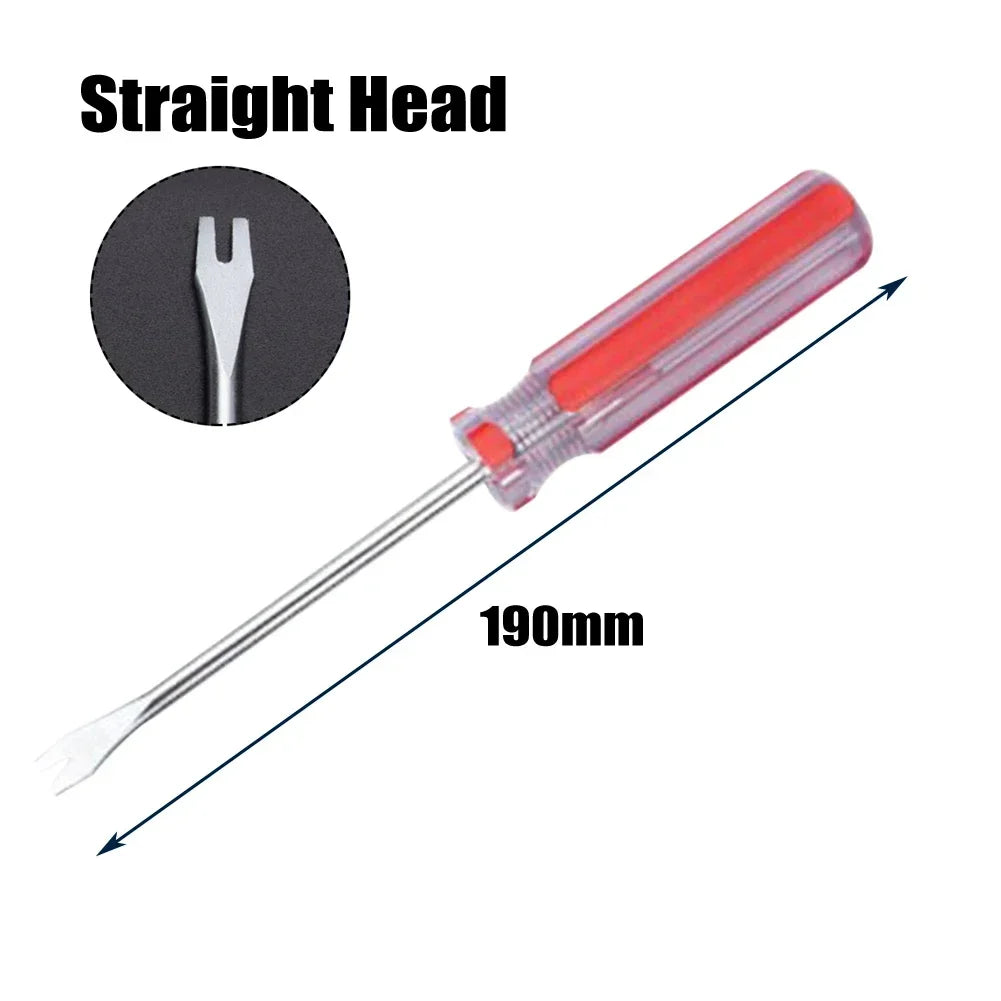 DAZZLEEX V-Type Nail Puller Pry Tool | Magnetic Steel Screwdriver