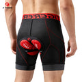 X-TIGER Men's Gel Cushion MTB Road Cycling Shorts