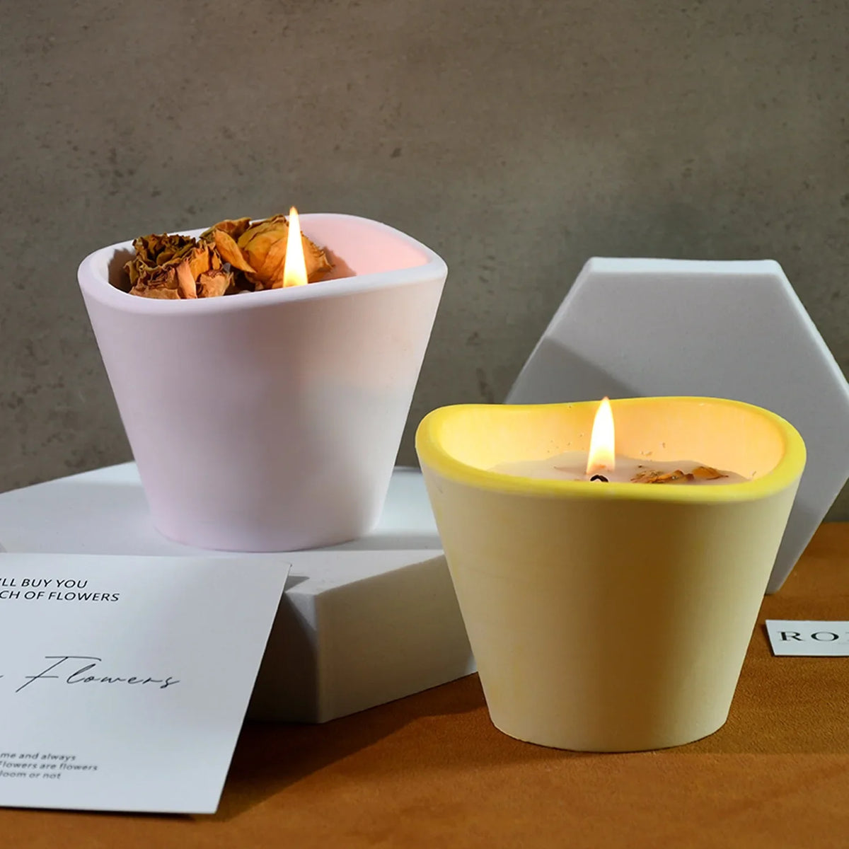 Wave Twisted Silicone Mold – Candle, Concrete & Gypsum Craft