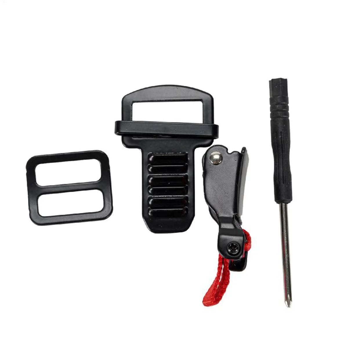 Motorcycle Helmet Quick Release Chin Strap Double D-Ring Buckle