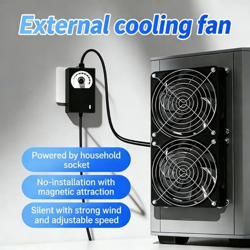 120mm PC Case Fan | Adjustable Speed, 2800 RPM, 100–240V