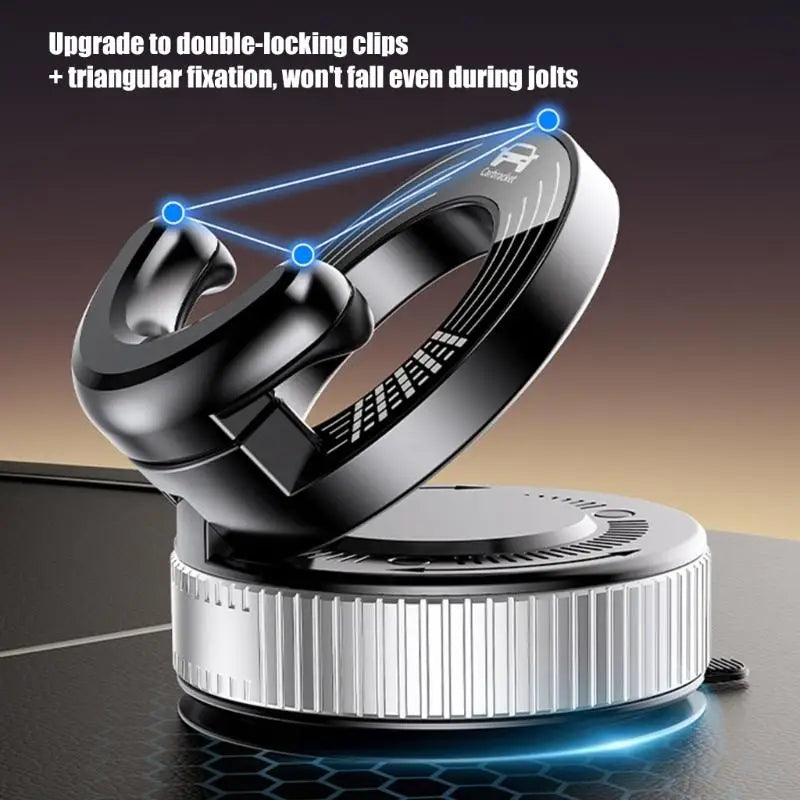 Universal Car Phone Holder – 360° Rotation & Suction Mount