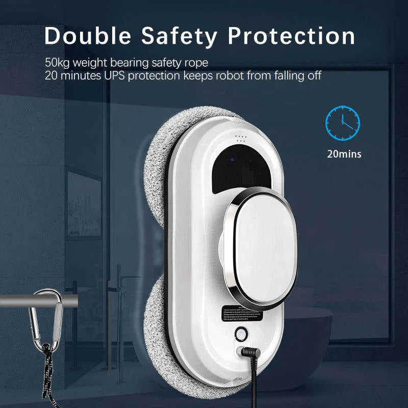 Electric Window Cleaning Robot – Remote Control Brushless Motor