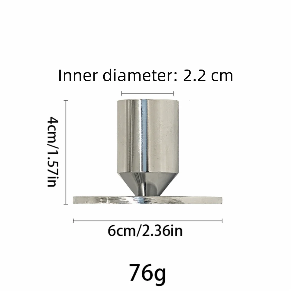 Modern Vintage Iron Candlestick Holder – Elegant Table Decor