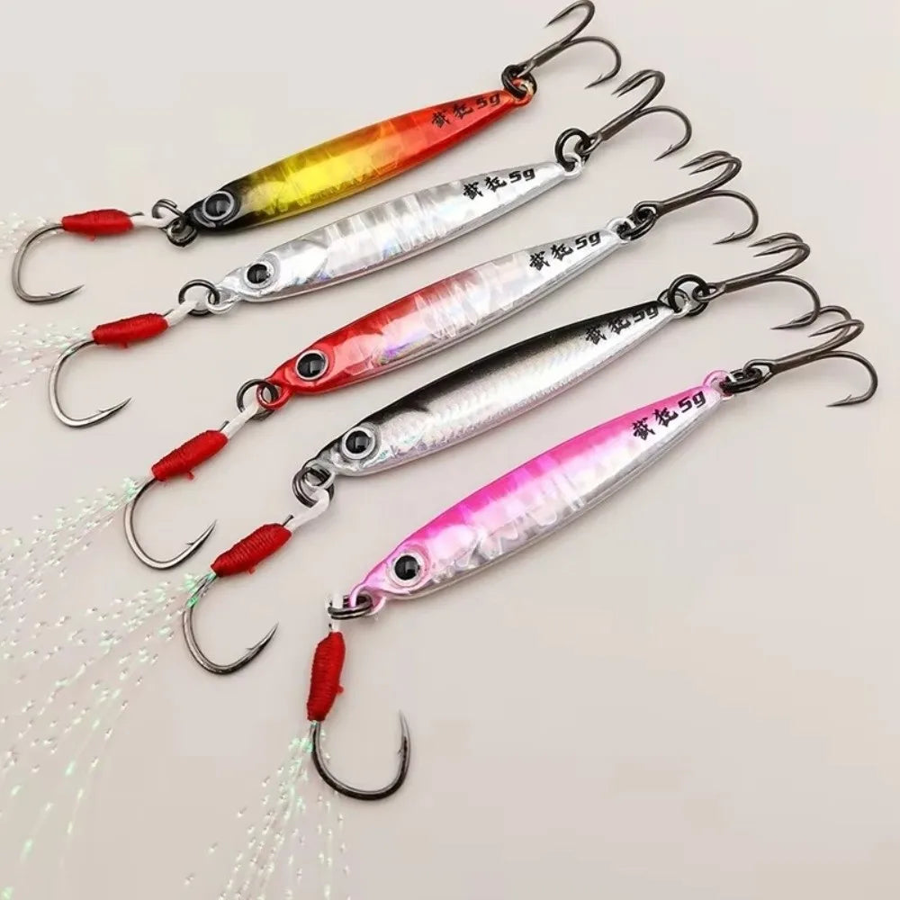 Mini VIB Fishing Lure 3g & 5g Metal Iron Plate Bionic Bait