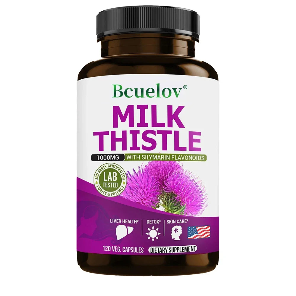 Liver Cleanse & Detox Supplement with Milk Thistle | Taoters