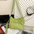 Nixie Pleated Puff Drawstring Hobo Bag | Large Capacity