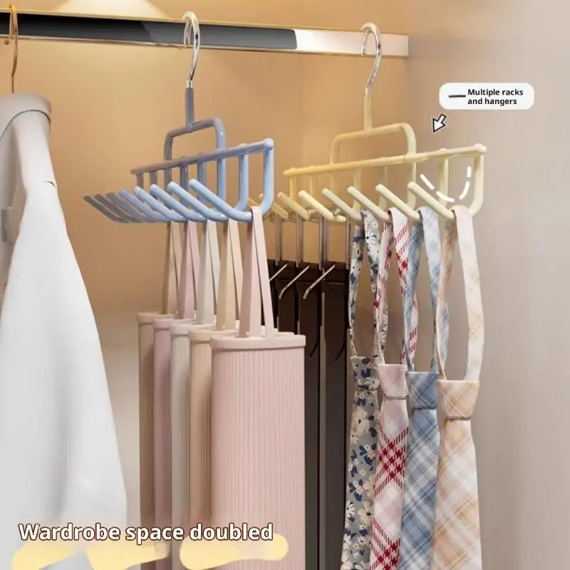 Wall-Mounted Hat Rack 8 Hooks – Metal Cap Organizer for Closet