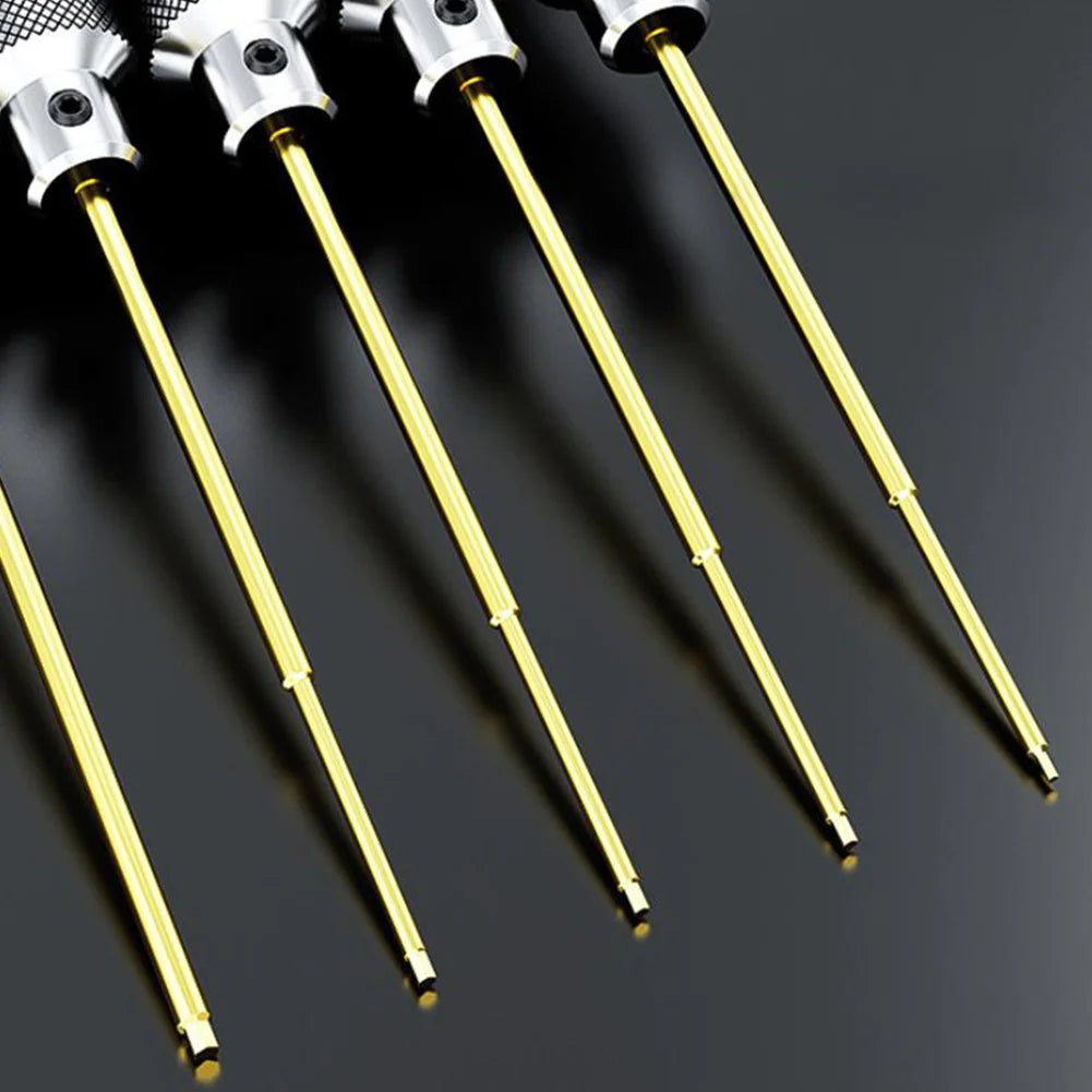 DAZZLEEX Hex Screwdriver Set 0.9–3mm | RC Model Airplane Tool