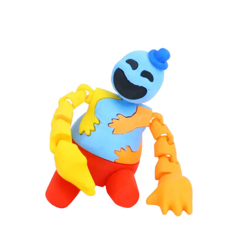 3D Printed Articulated Monster Figure | Poseable Horror Collectible