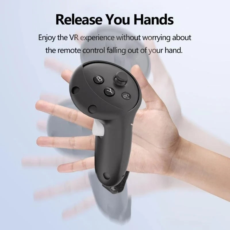 Silicone Grip Cover for Meta Quest 3 & Quest 3S Controllers