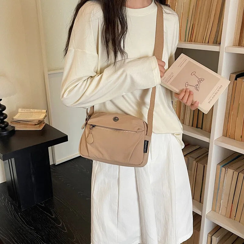 Nixie Lightweight Nylon Crossbody Bag – Versatile Shoulder Bag
