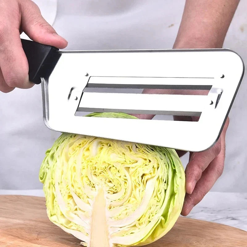Stainless Steel Cabbage Slicer with Handle | Vegetable Shredder