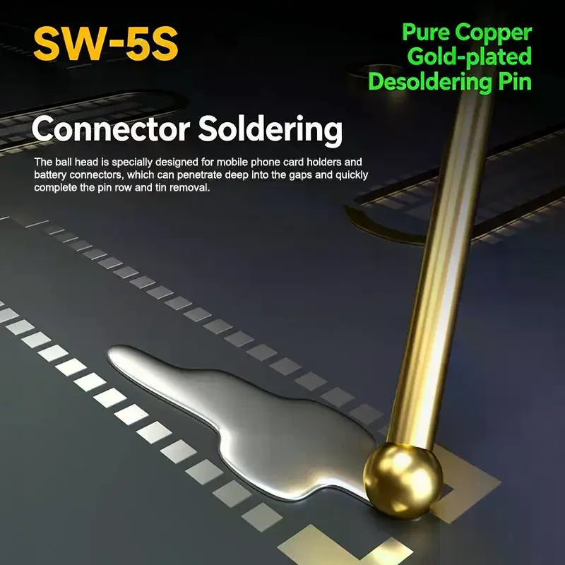 Gold Plated FPC BGA Reballing Stencil – CPU Chip Soldering Tool
