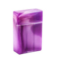 Portable Plastic Cigarette Case with Compartments | Random Color
