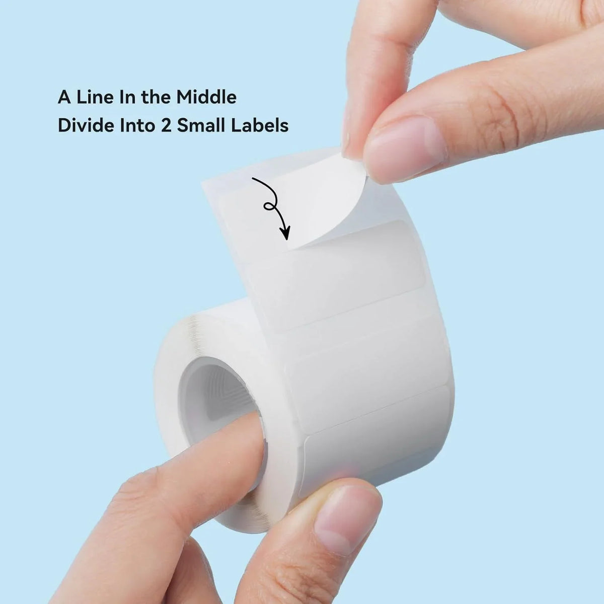 Niimbot Thermal Label Paper Round White 20-50mm | B1 B21 B203