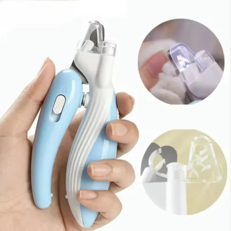 Pet Nail Clippers with LED Light – Dogs, Cats & Small Animals