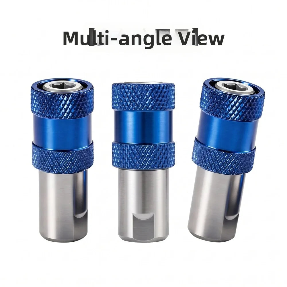 6.35mm Hex Quick-Release Drill Bit Adapter | Keyless Converter