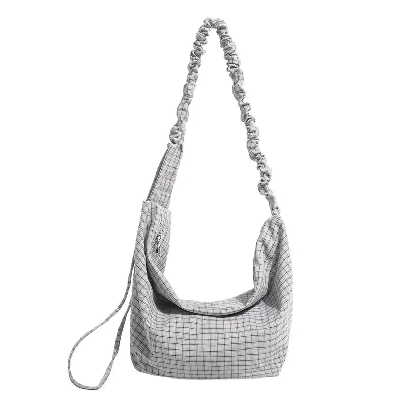 Nixie Women's Large Canvas Dumpling Bag – Shoulder & Crossbody