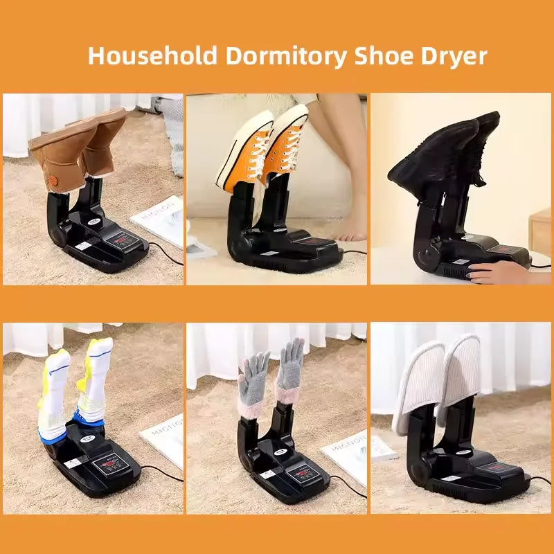 Portable Ozone Shoe Dryer – Boots, Gloves & Socks Drying Rack