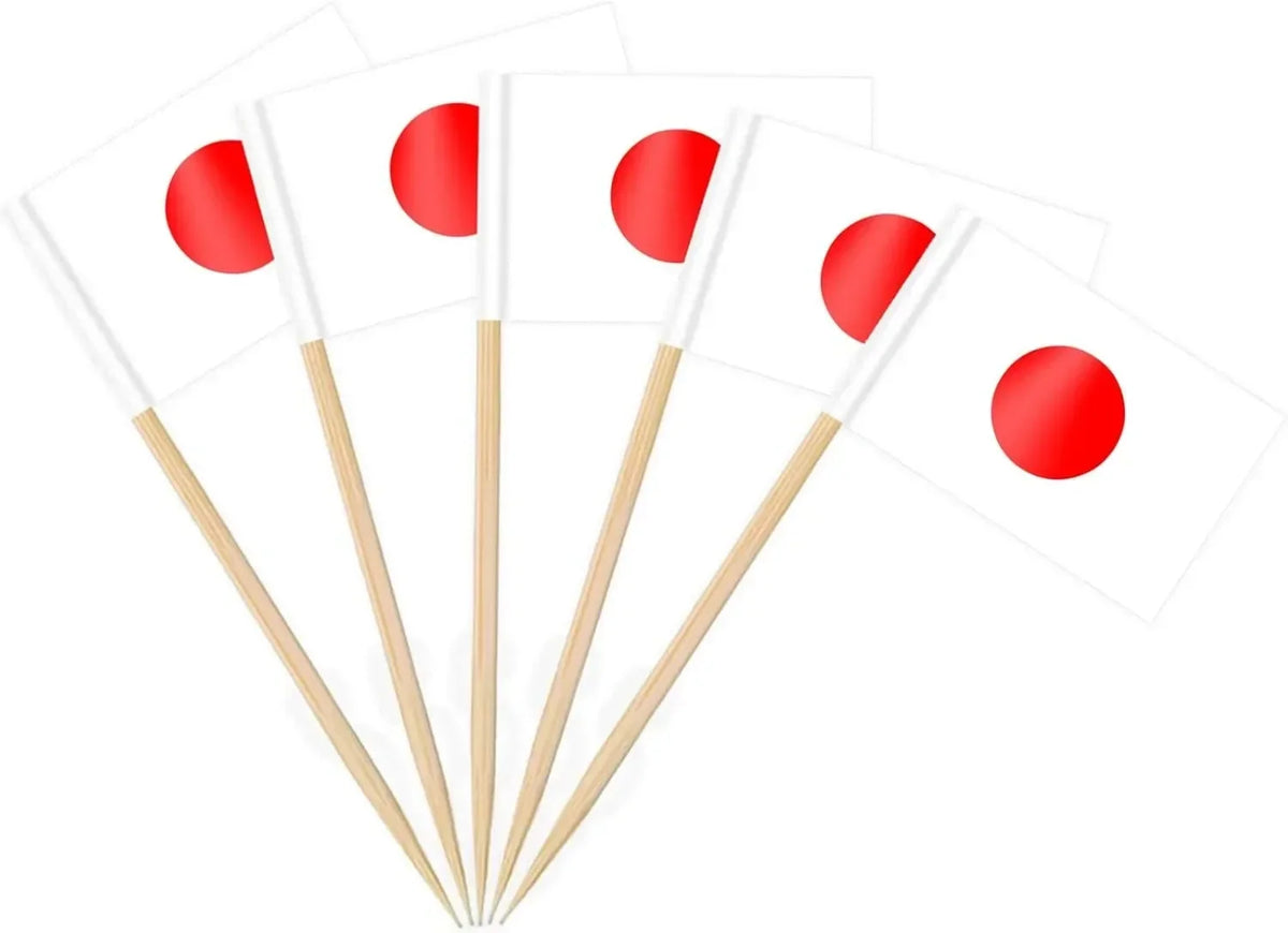 Netherlands Flag Toothpicks – Holland Mini Food Picks 100 Pcs