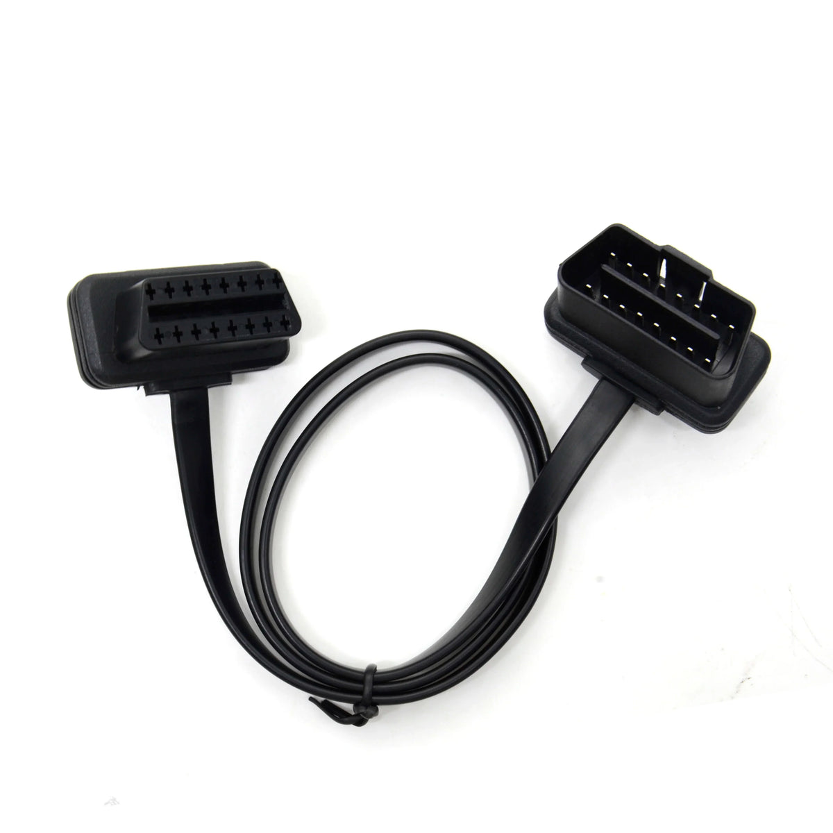 OBD2 16-Pin Flat Extension Cable 30cm 60cm 100cm