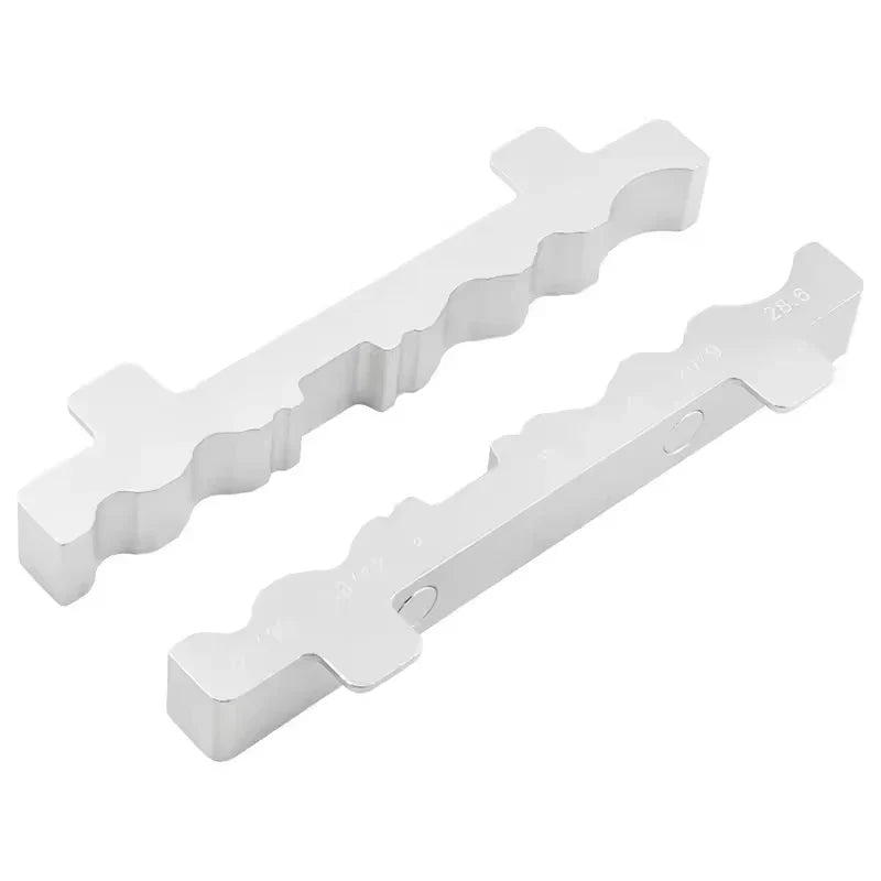 Bicycle Bench Vise Jaw Pads – Aluminum Alloy Multifunction Inserts