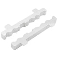 Bicycle Bench Vise Jaw Pads – Aluminum Alloy Multifunction Inserts