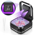 Ultrasonic Denture & Retainer Cleaner – 42kHz 360° Deep Clean