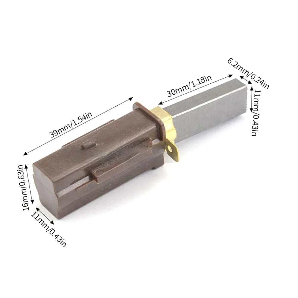 Motor Carbon Brush Replacement for Power Tools – 2pcs Set