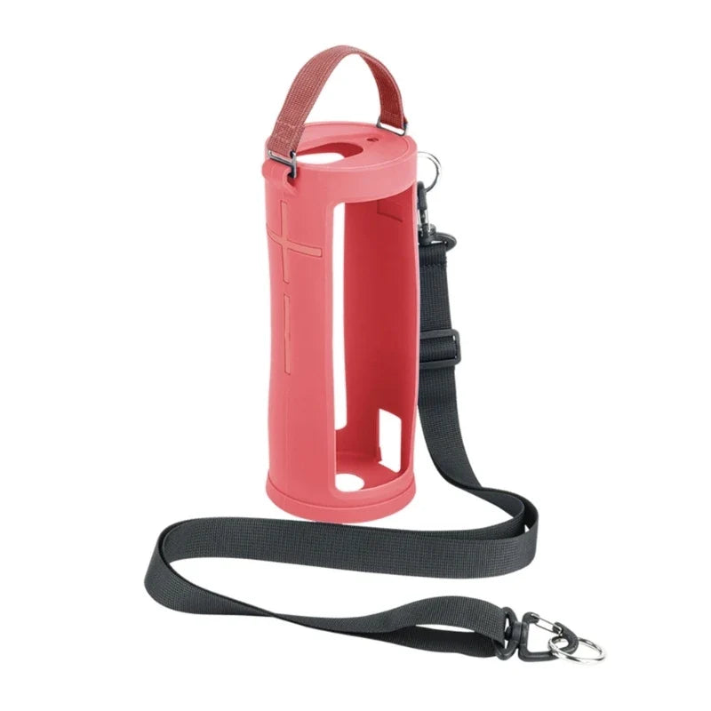 Silicone Carrying Case with PU Strap for UE Megaboom 3