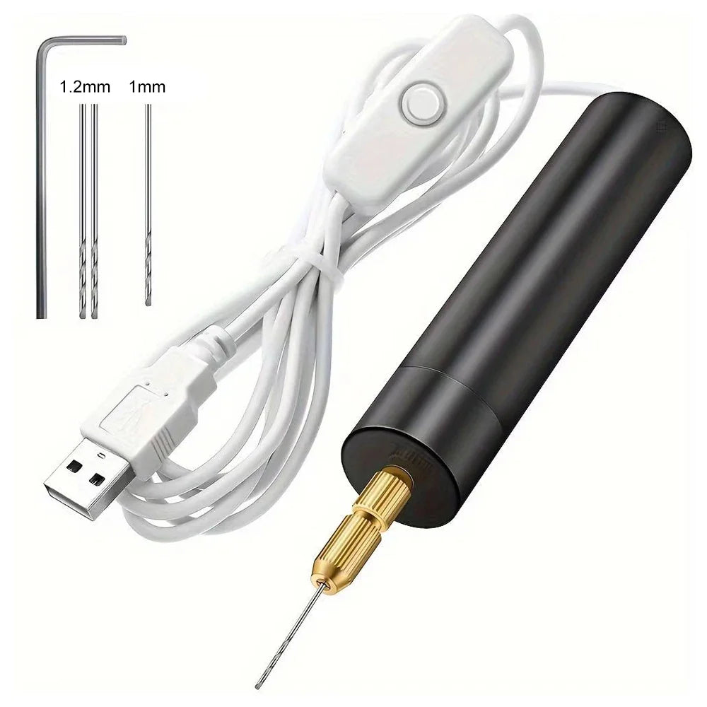 Aideepen Mini Electric Drill – Jewelry & DIY Craft Carving Tool