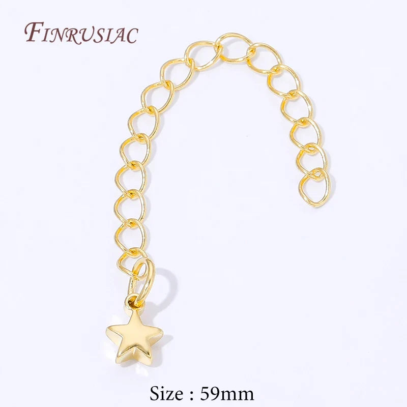 Gold Plated Lobster Clasp Extension Chain 66mm – DIY Jewelry