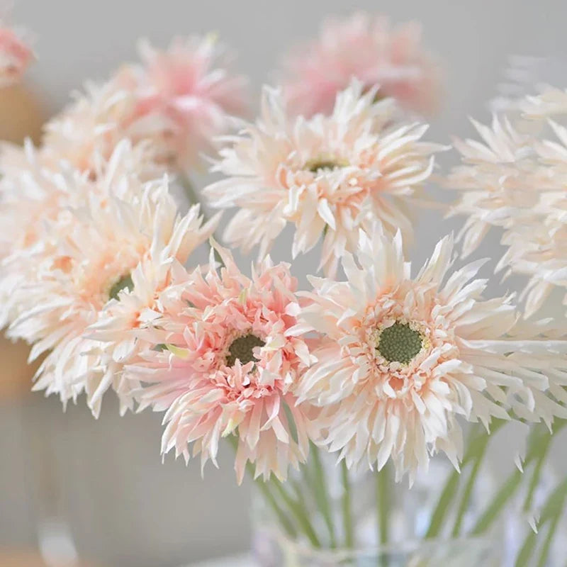 Realistic Gerbera Artificial Silk Flower – Non-Fading Décor