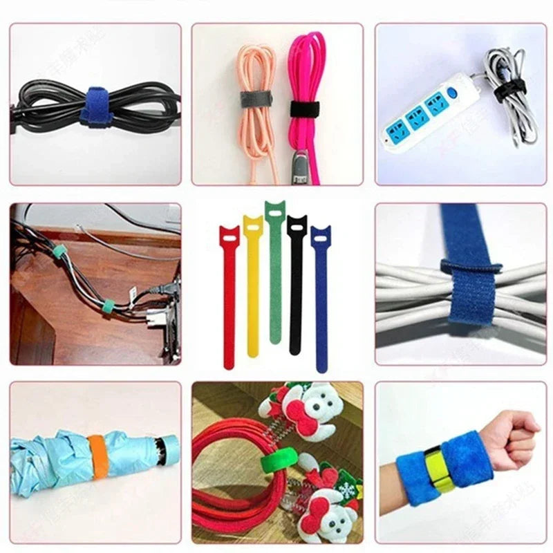 Nylon Cable Ties & Wire Organizer Set – 10/30/50 Pcs