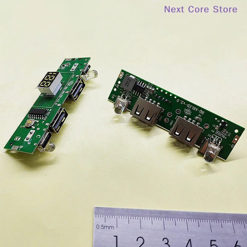 A8188 5V 2A Digital Display Power Bank Circuit Module Type-C USB