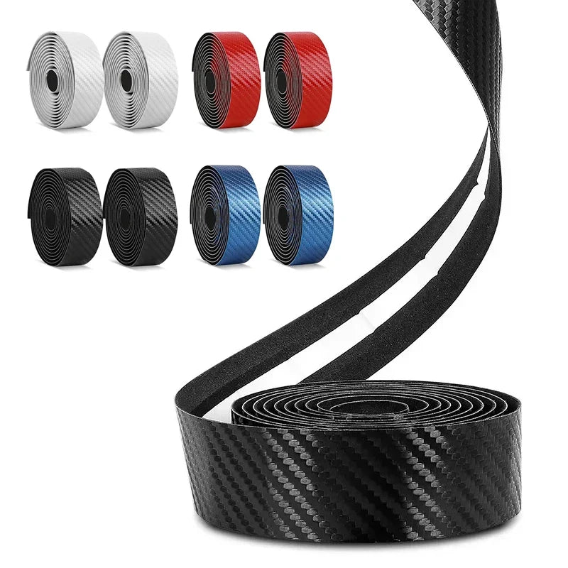 Carbon Fiber PU Road Bike Handlebar Tape – Anti-Slip Bar Wrap