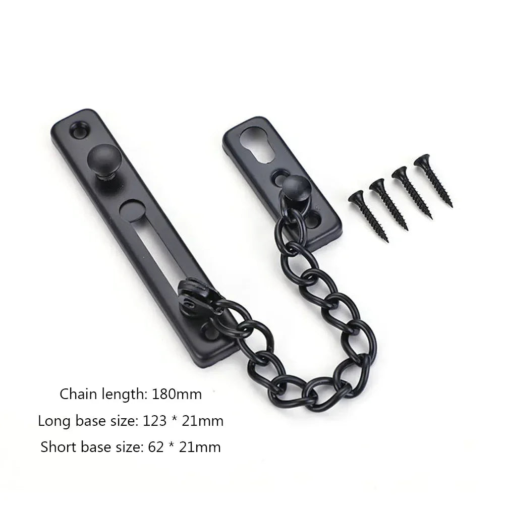 Door Chain Lock Security Bolt Latch – Home, Hotel & Child Safety