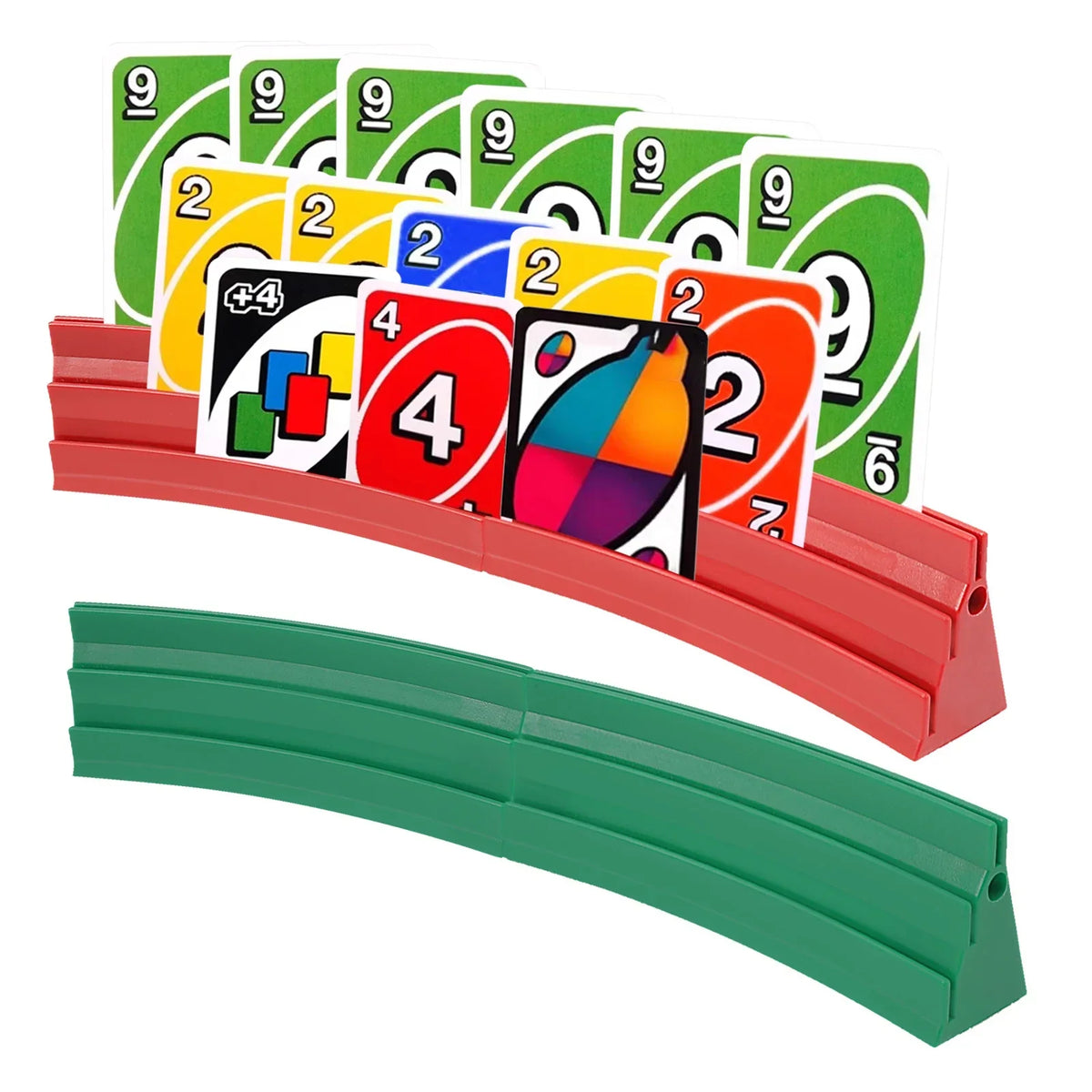4-Pack Magnetic Playing Card Holder Stands for Board Games